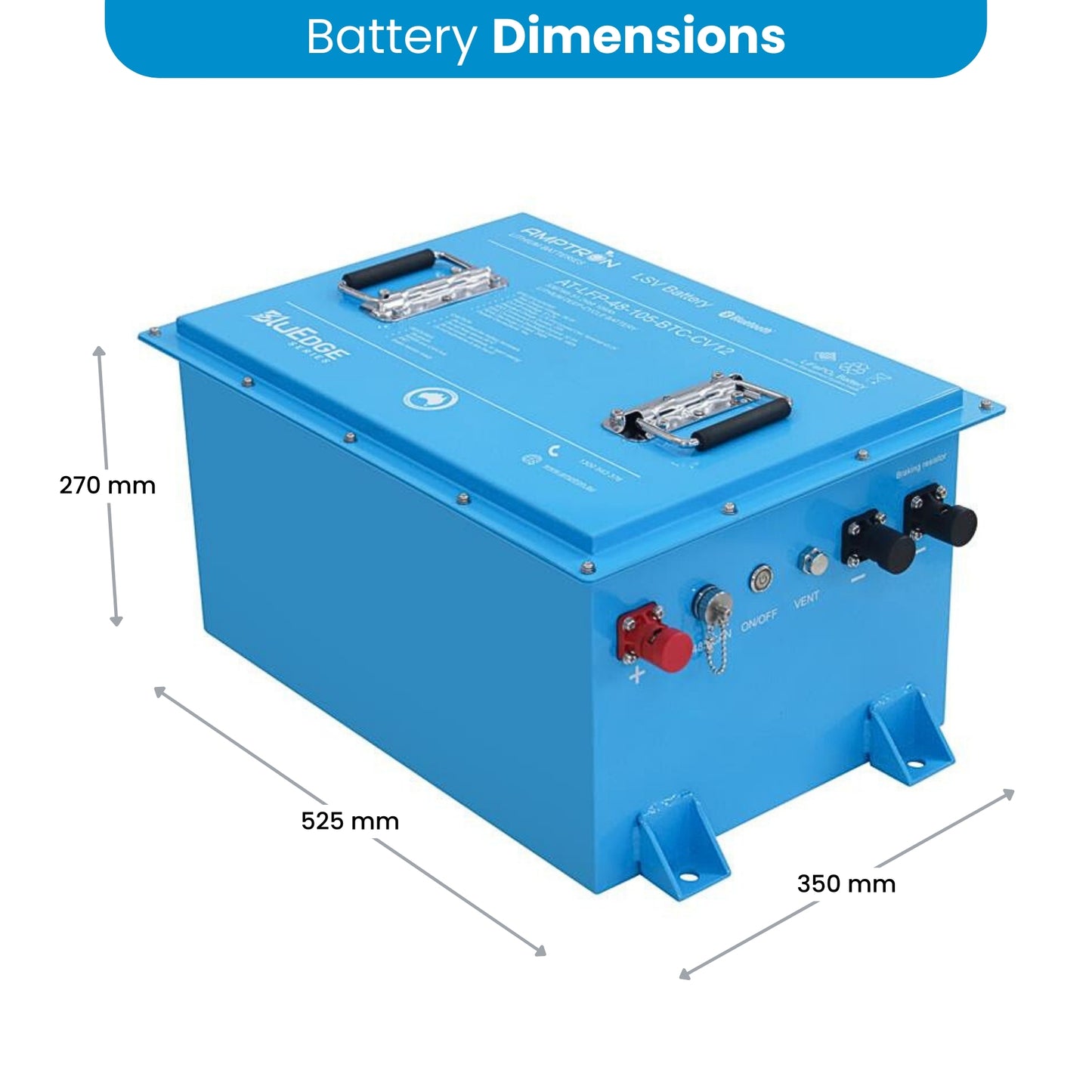 48V Lithium Battery 105Ah Upgrade Kit