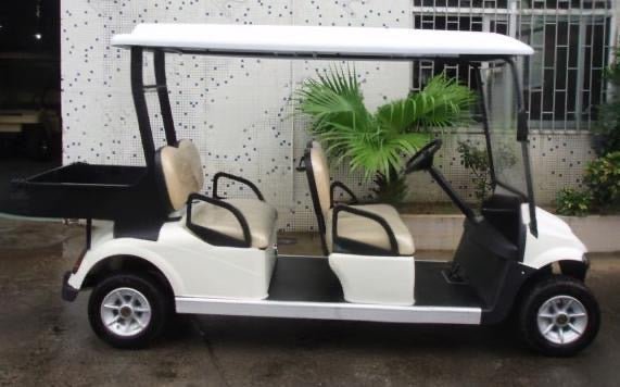 Hawk Razorback Cargo 4 Seat Electric Utility - Hawk Carts