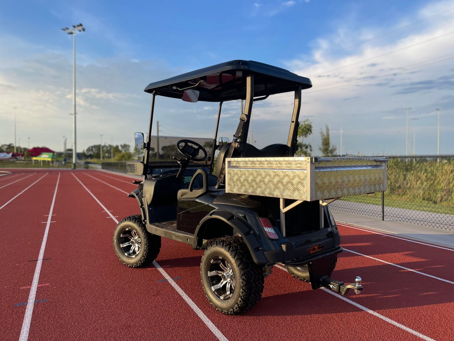 Hawk Razorback Utility SWB - Electric UTV 100Ah Lithium - Hawk Carts