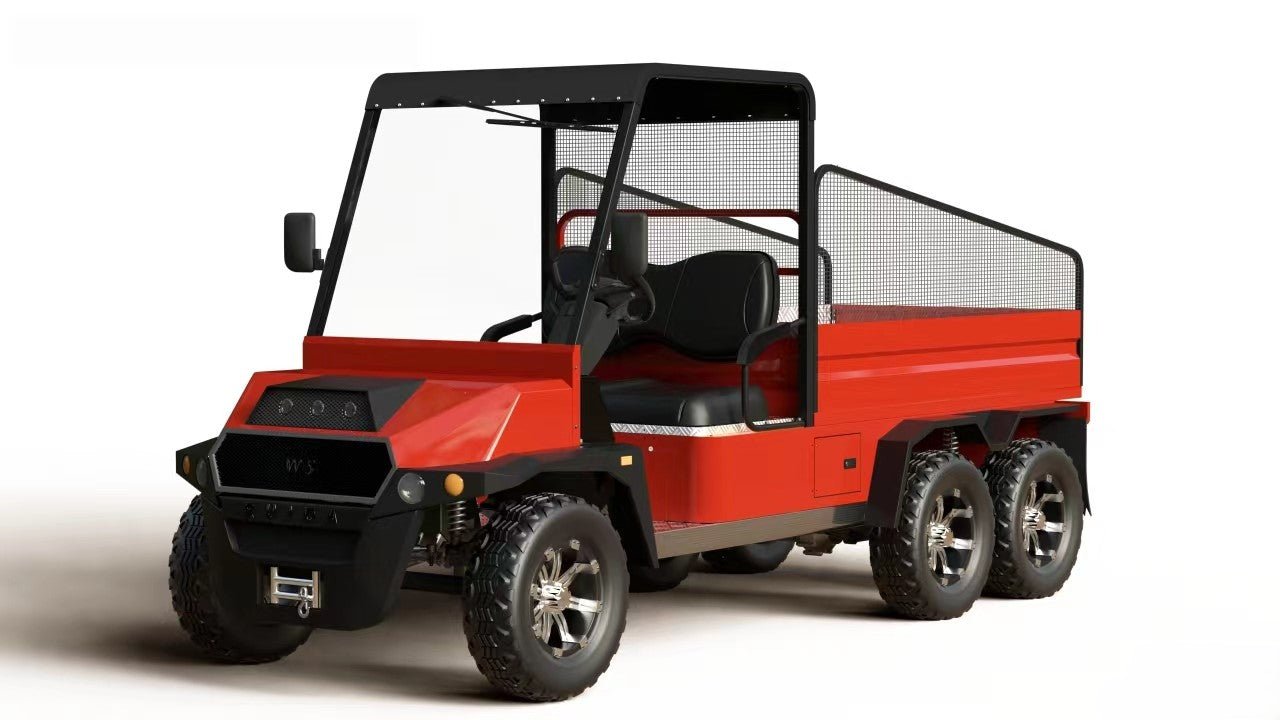 Hawk Yak LWB Utility Plug - In Hybrid 72V Lithium - Hawk Carts