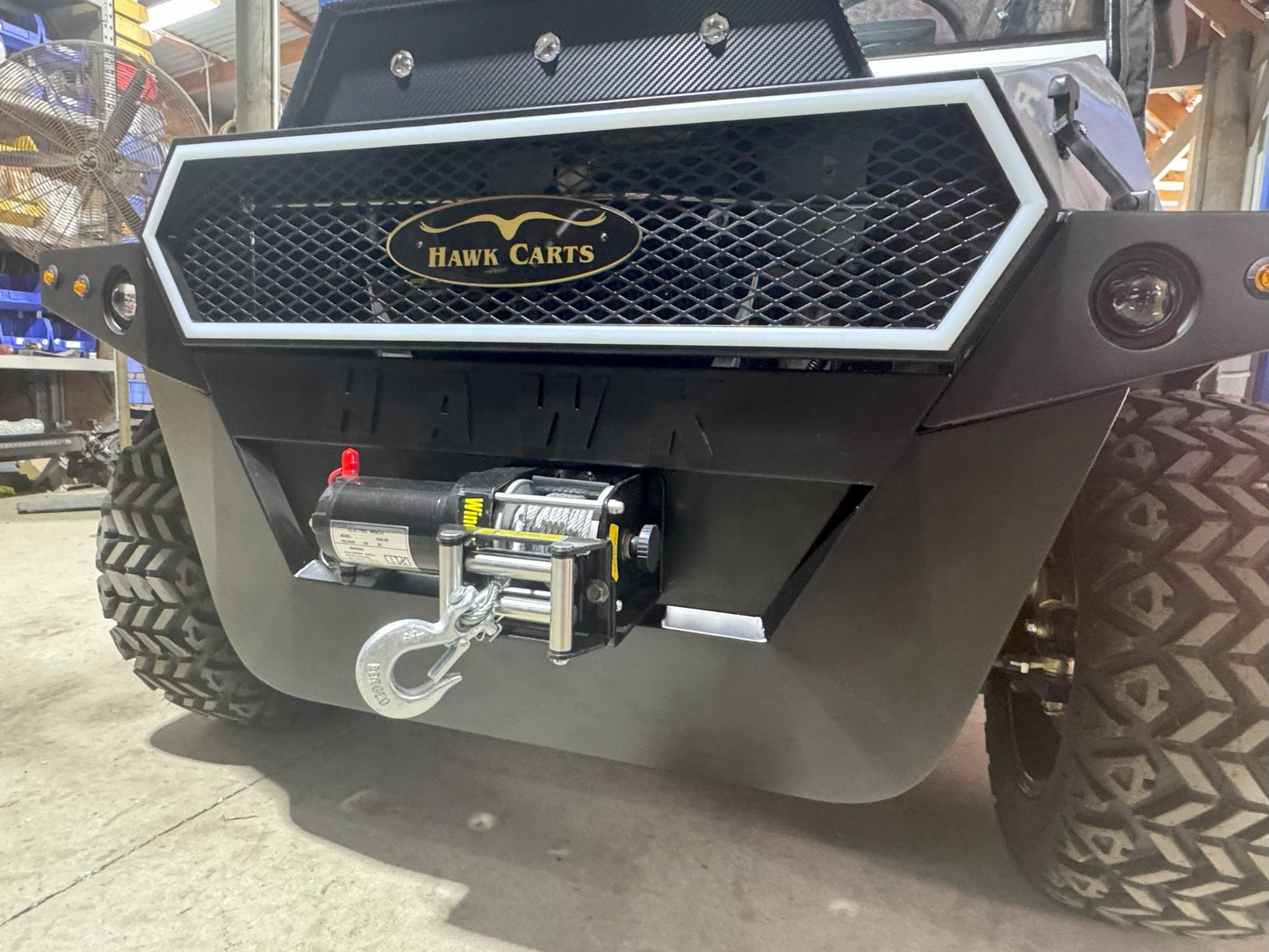 Hawk Yak LWB Utility Plug - In Hybrid 72V Lithium - Hawk Carts