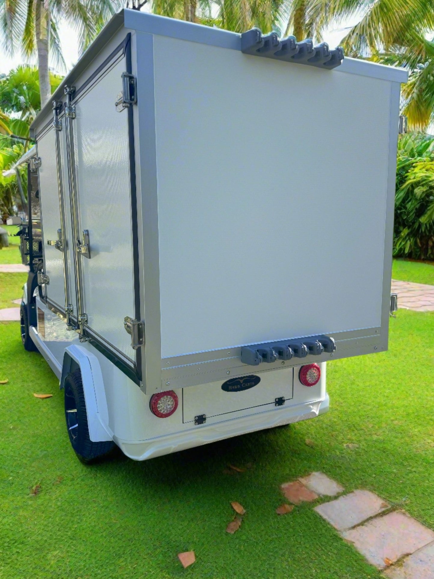 Razorback LWB Linen Laundry Cart - Hawk Carts