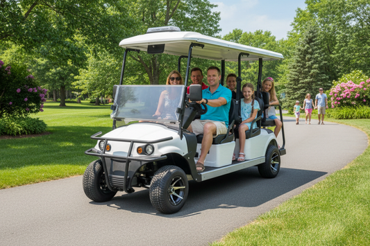 Hawk Golf Cart Electric 4+2 150Ah Lithium