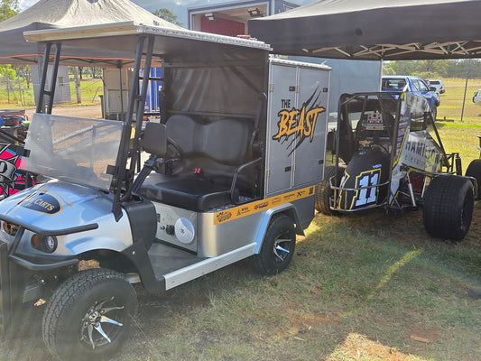 Hawk Beast Electric Speedway Push Cart