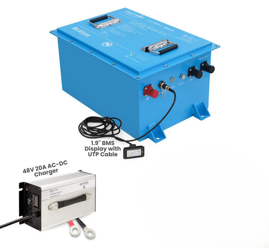 48V Lithium Battery 100Ah Upgrade Kit