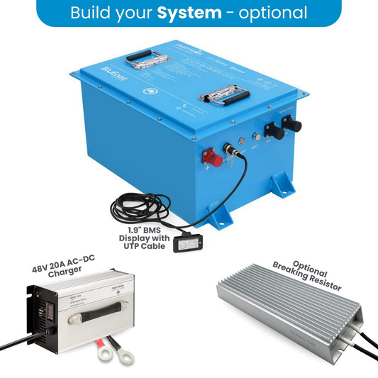 48V Lithium Battery 105Ah Upgrade Kit