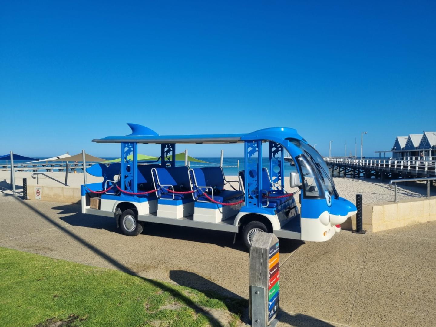 Bus - Custom Dolphin - 12 Seat - Hawk Carts