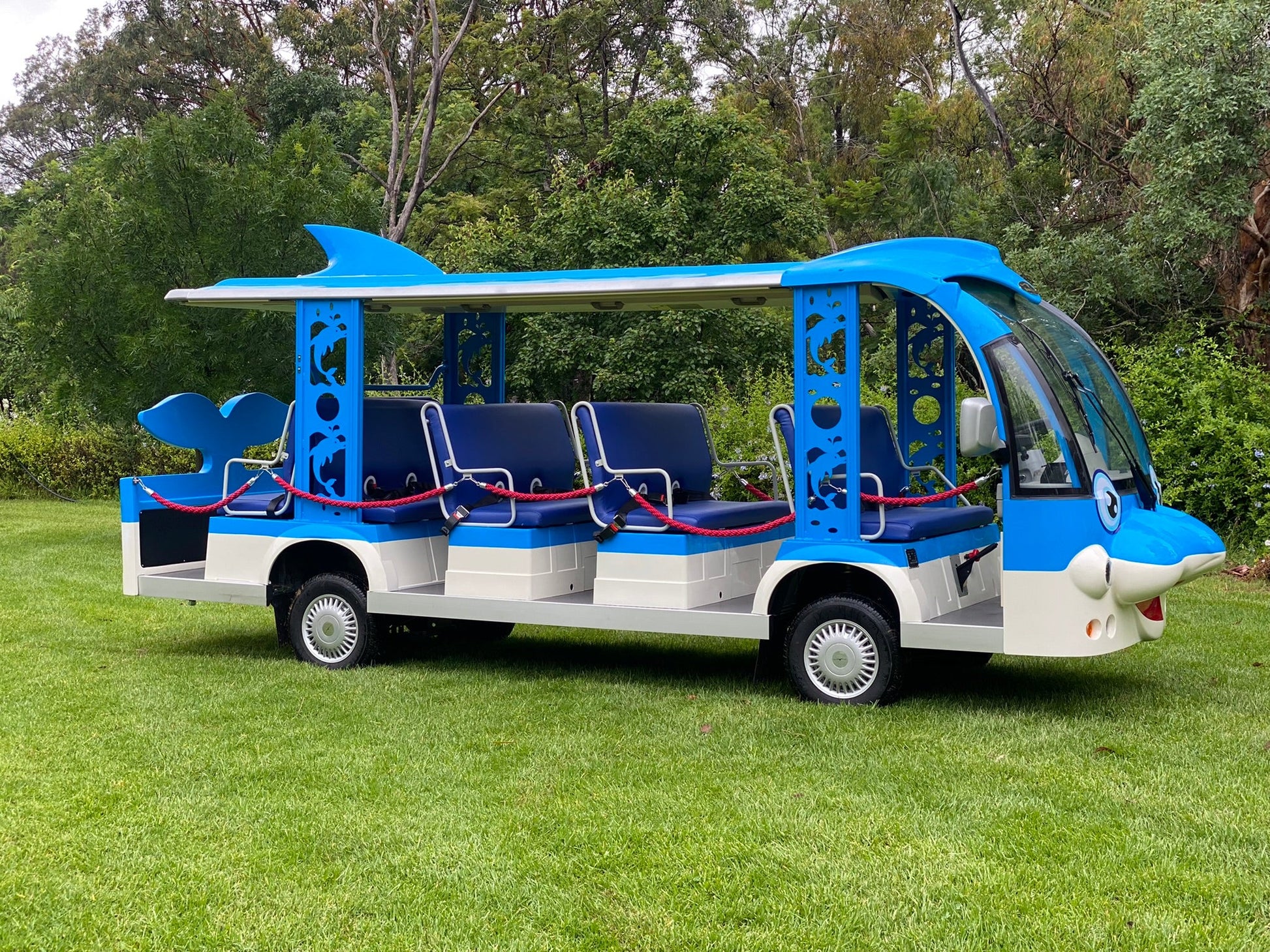 Bus - Custom Dolphin - 12 Seat - Hawk Carts