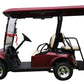 Golf Cart Electric 2+2 Seat 100Ah Lithium - Hawk Carts