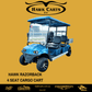 Hawk Razorback Cargo 4 Seat Electric Utility - Hawk Carts