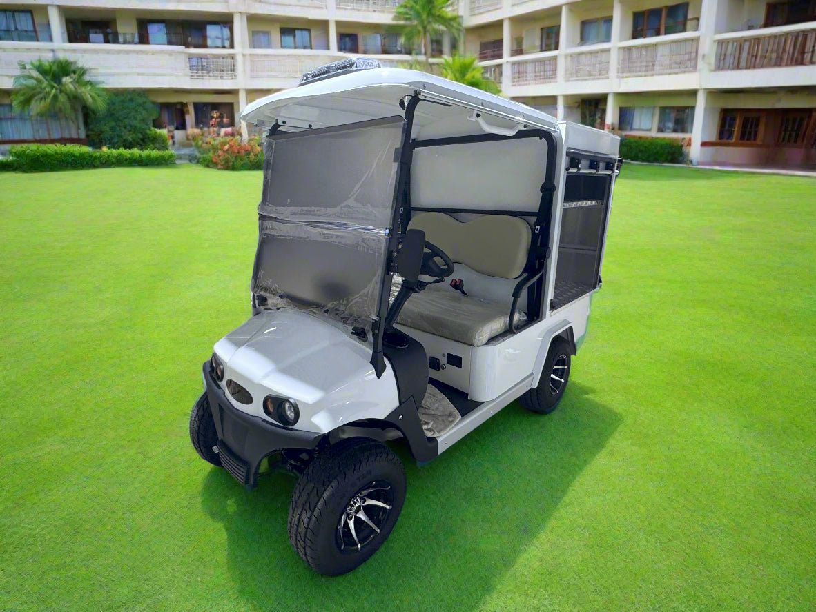 Hawk Carts | Razorback Linen Laundry Cart | EV Lithium