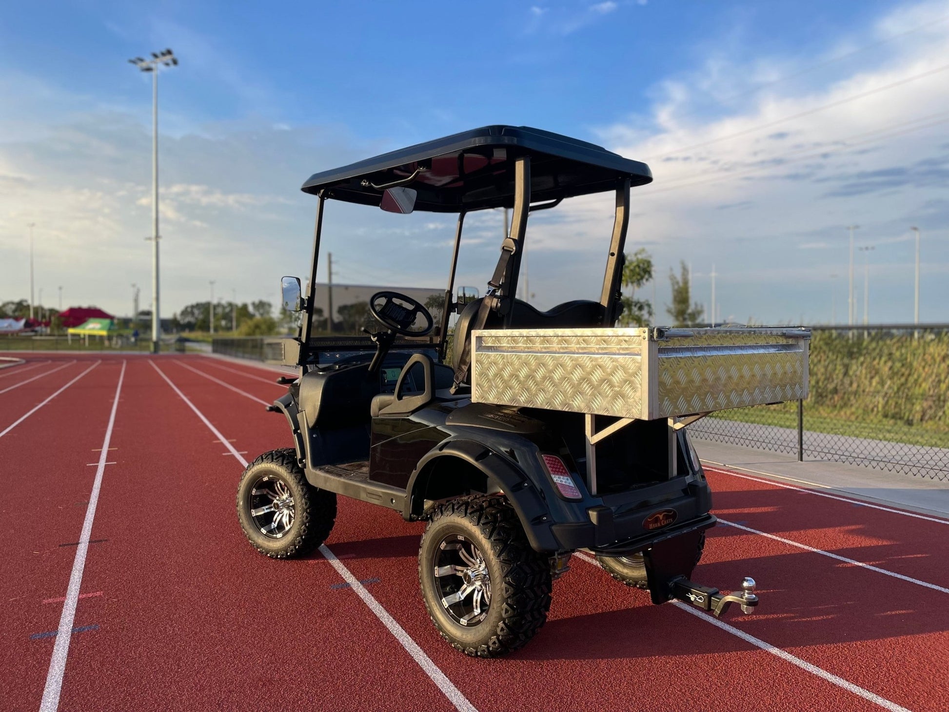 Hawk Razorback Utility SWB - Electric UTV 100Ah Lithium - Hawk Carts