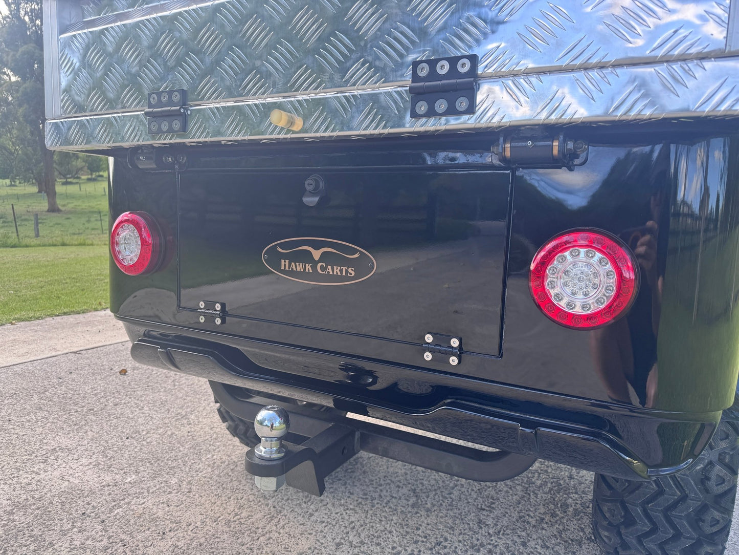 Hawk Razorback Utilty MWB & LWB Electric Cart - Hawk Carts