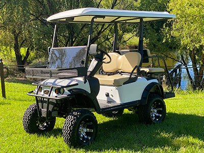 Razorback Cart Electric 2+2 100Ah Lithium - Hawk Carts