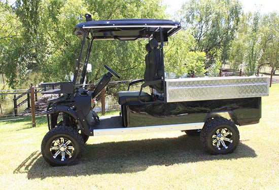 Hawk Carts | Razorback MINE SPEC ROPS UTV | Electric 150Ah Lithium