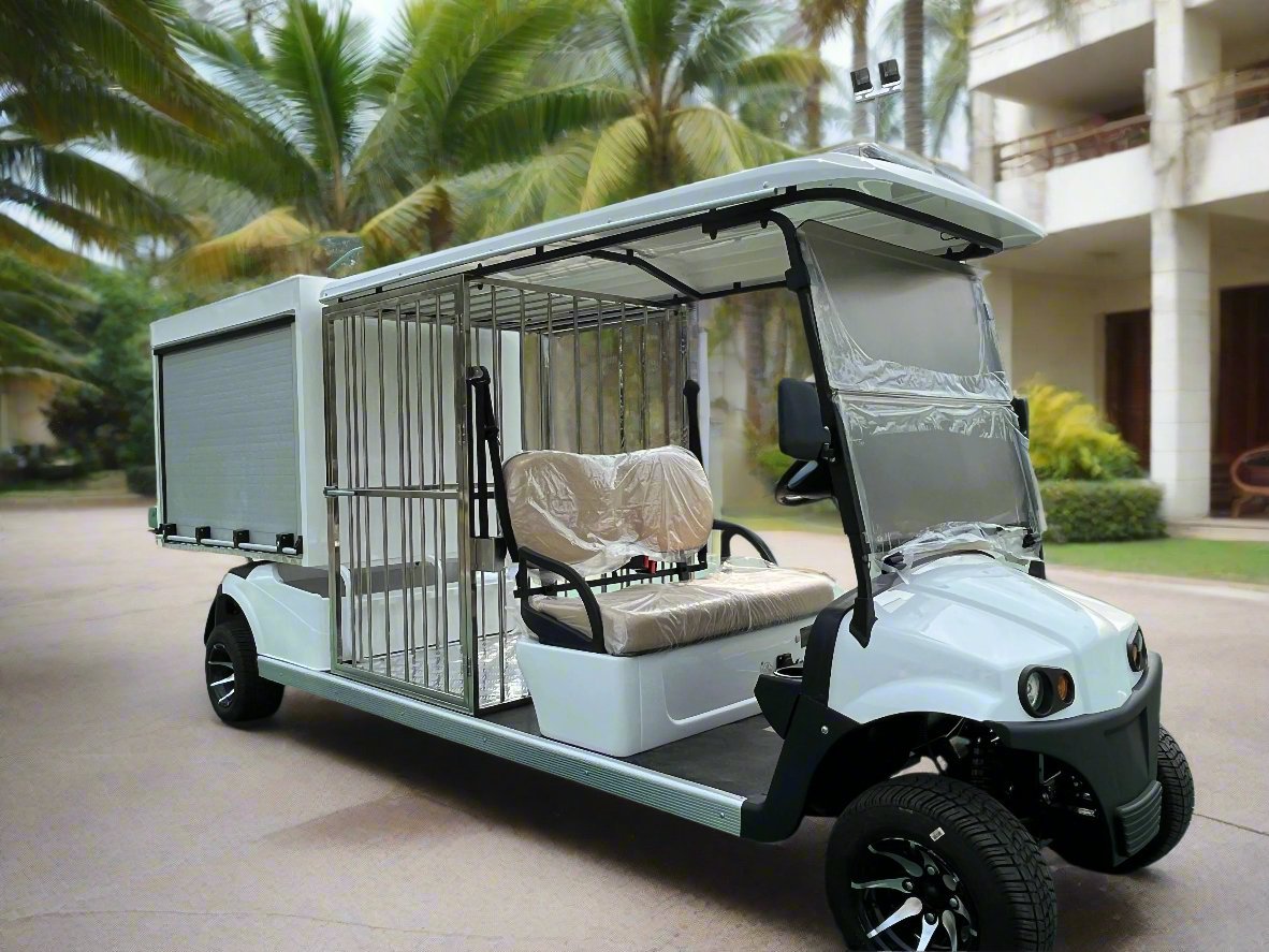 Hawk Carts | Razorback Linen Laundry Cart | EV Lithium