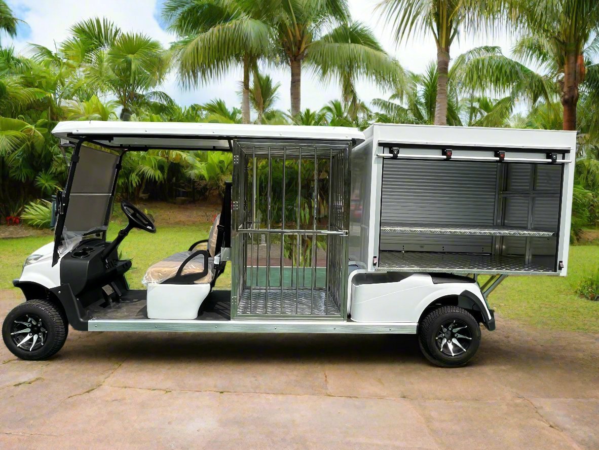 Hawk Carts | Razorback Linen Laundry Cart | EV Lithium