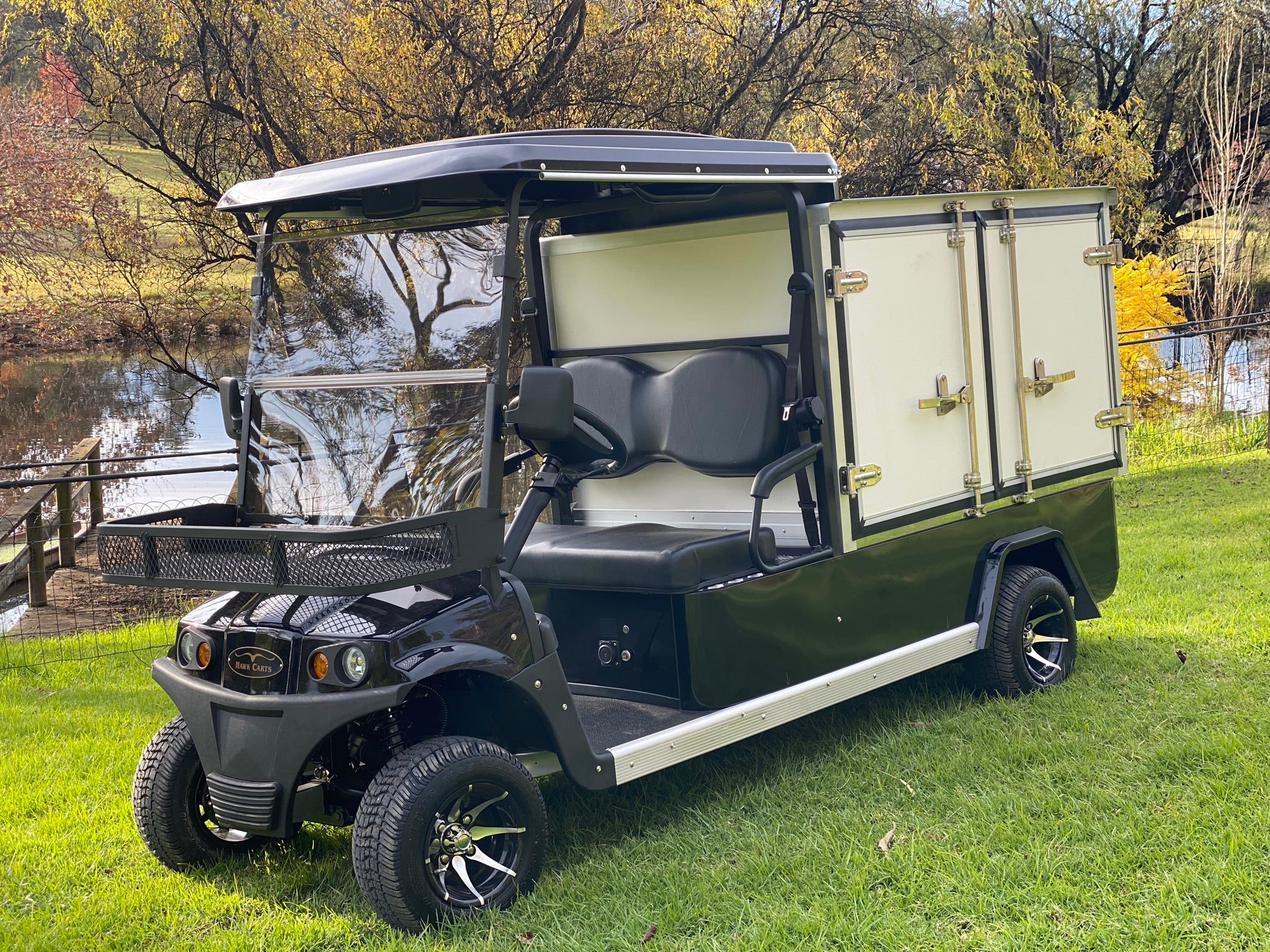 Hawk Cart Hawk Carts EV - Eco-Friendly Electric UTVs, Linen & Golf Carts
